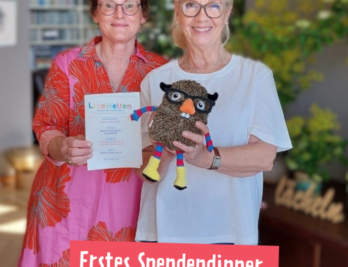 Liesbert liebt gut Essen für den guten Zweck – Erstes Spendendinner für LeseWelten