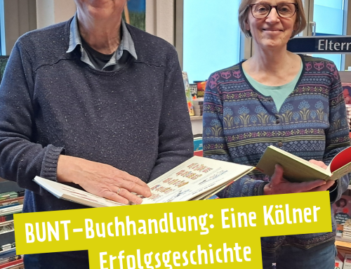 Von der BUND- zur BUNT-Buchhandlung: Modernes Antiquariat mit Engagement für junge Leserinnen und Leser